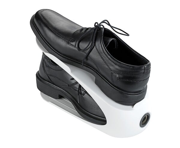 WENKO - Support chaussures blanc. 4 pièces - large