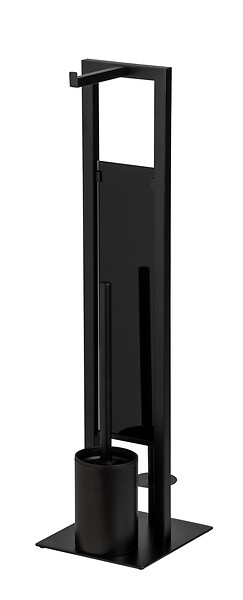 WENKO - Combiné WC Rivalta, noir - large