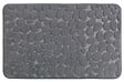 WENKO - Tapis de bain Memory Foam Pebbles - Gris - 50x80cm - vignette
