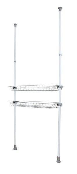 WENKO - Panier en acier Herkules - 2 pièces - L.83xl.38xEp.8cm - large