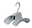 WENKO - Support pour sac à main Herkules - Lot de 3 - H.12,5xL.9cm - vignette