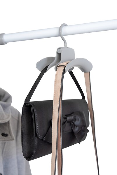 WENKO - Support pour sac à main Herkules - Lot de 3 - H.12,5xL.9cm - large