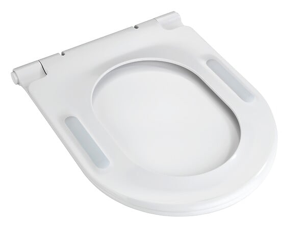 WENKO - Abattant WC Thermodur Nuoro Blanc - Easy Close - large