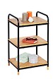 WENKO - Meuble à étagères Loft - 3 niveaux - 42x69x33.5cm - vignette