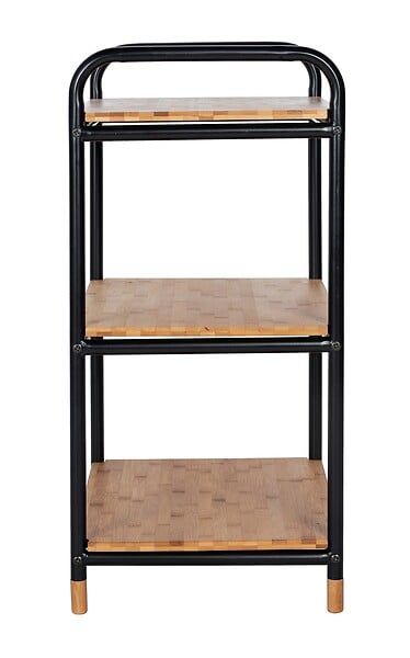 WENKO - Meuble à étagères Loft - 3 niveaux - 42x69x33.5cm - large
