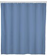 WENKO - Rideau de douche PEVA uni - Bleu gris - 180x200cm - vignette