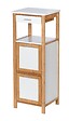 WENKO - Étagère 2 compartiments avec tiroir Finja - L.34xH.89xP.30cm - vignette