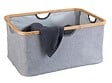 WENKO - Panier à linge pliable Bahari bambou - vignette