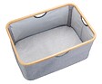 WENKO - Panier à linge pliable Bahari bambou - vignette