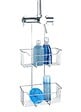 WENKO - Panier de douche - Acier inoxydable - Milo - 2 niveaux - vignette