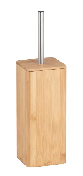 WENKO - Brosse WC - Bambou - Bambusa - Marron clair - Autoportante - large