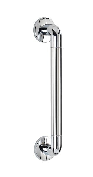 WENKO - Barre d'appui 43cm aluminium chromé Secura 120 kg - large
