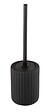 WENKO - Brosse WC Belluno noir - vignette
