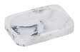 WENKO - Porte-savon sur pieds - Polyrésine - Desio - Gris - 12,7cm - vignette
