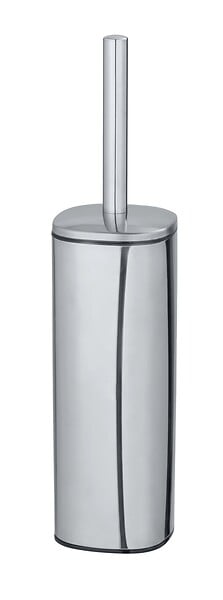 WENKO - Brosse WC - Acier inoxydable - Alassio - Brillant - large