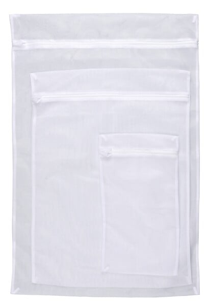 WENKO - Filet à linge polyester Blanc 5kg - large