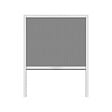 MOUSTIKIT - Moustiquaire enroulable fenêtre - Verticale - Alu - Blanc - 150x160cm - vignette