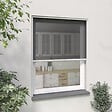MOUSTIKIT - Moustiquaire enroulable fenêtre alu - Blanc - L.180xH.160cm - vignette