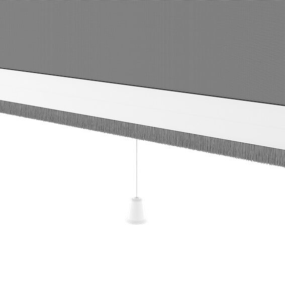MOUSTIKIT - Moustiquaire enroulable fenêtre alu - Blanc - L.180xH.160cm - large