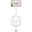 ZOLUX - Boule à foin suspendue métal - Beige - 10cm - vignette