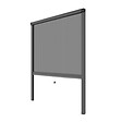 MOUSTIKIT - Moustiquaire enroulable fenêtre - Verticale - Alu - Gris - 150x160cm - vignette