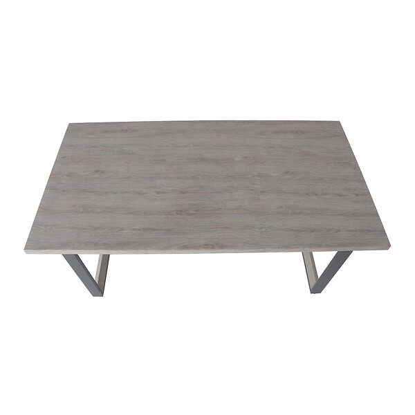 Table de jardin Allure - Aluminium - Gris anthracite - 6 personnes - large