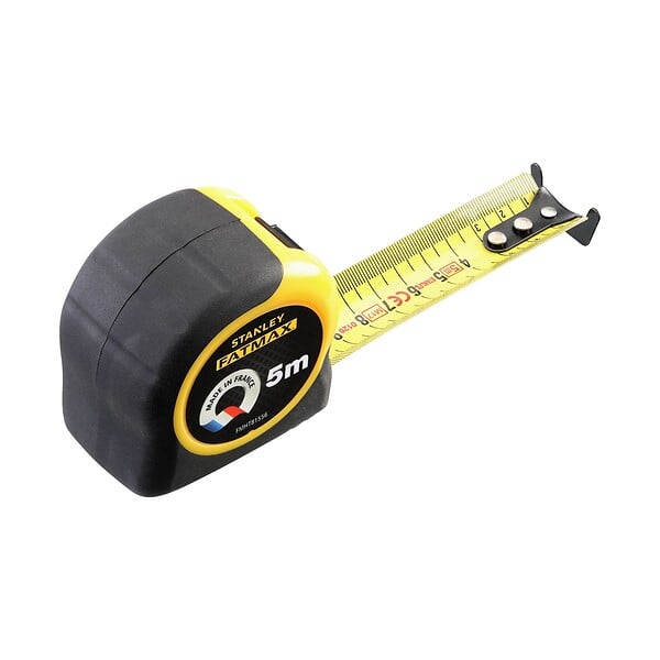 STANLEY Fatmax - Mètre ruban - FatMax Blade Armor - Jaune - 5m - large