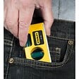 STANLEY - Niveau à bulle de poche - Jaune - Précision 2mm/m - vignette