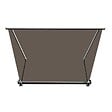 COTE STORE - Store banne coffre intégral 3 x 2,5 m motorisé et manuel extérieur pour terrasse - Taupe - vignette