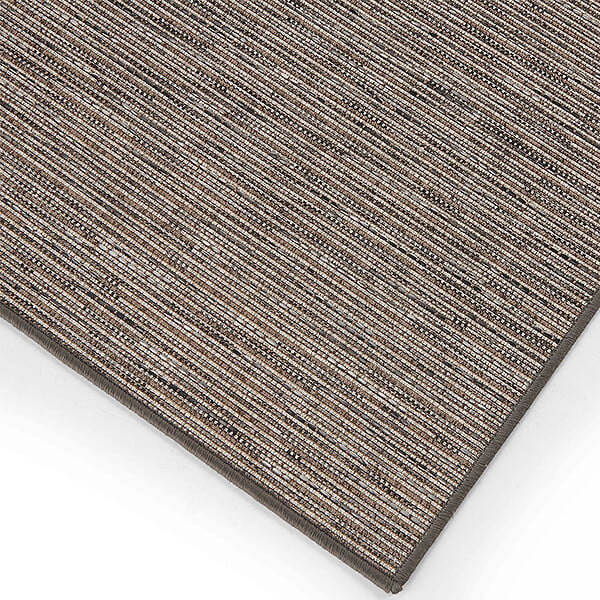 OVIALA - Tapis rectangulaire en polypropylène 160x230 cm terre - Oda - large