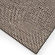 OVIALA - Tapis rectangulaire en polypropylène 160x230 cm terre - Oda - vignette