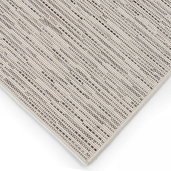 OVIALA - Tapis rectangulaire en polypropylène 120x160 cm sable - Oda - large