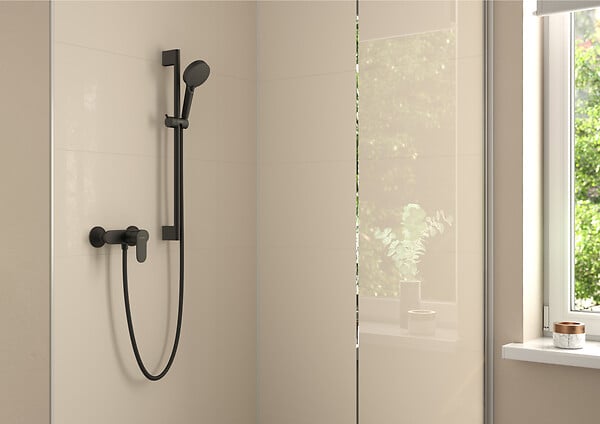 HANSGROHE - Mitigeur douche - Vernis Blend - Noir mat - 15,7 L/min - large