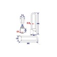PELLET - Barre Relevable Ø 30 Mm Blanche - vignette