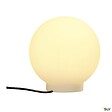 SLV - Borne extérieure blanc SLV ROTOBALL, Ø 25 cm, E27, 24W max, IP44 - vignette