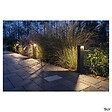 SLV - Borne extérieure SLV LOGS 70 avec LED intégrée, anthracite, Hauteur 70 cm - vignette