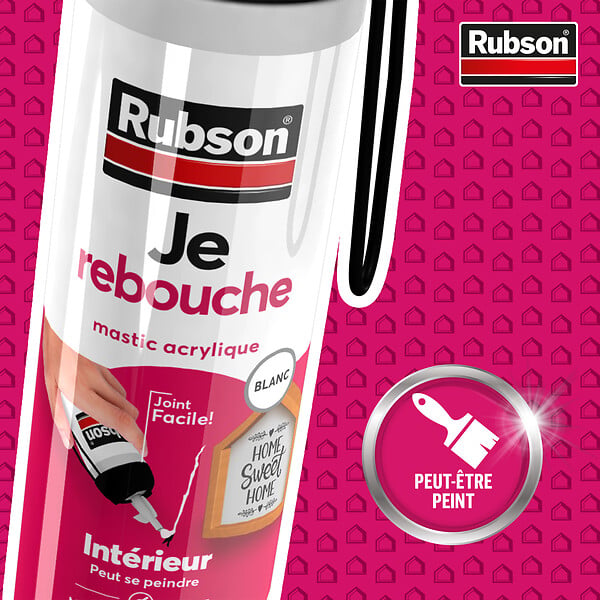 RUBSON - RUBSON Mastic Construction Je Rebouche Blanc MSP 100ml - large