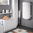 ATLANTIC - Chauffe-eau électrique Chaufféo blindé vertical mural compact Atlantic - 200L - 2200W - 1255x585x567mm - vignette