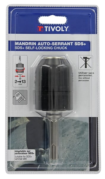 TIVOLY - Mandrin autoserrant SDS - large