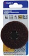 TIVOLY - Roue mousse abrasive corindon 60mm - Grain 80 - vignette