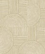 GRANDECO - Papier peint expansé intissé motif Gala or - vignette