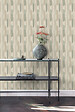 GRANDECO - Papier peint vinyle intissé Kiruna bois vert - L.53x10,05cm - vignette