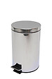 MSV - Poubelle inox miroir 12Litres - vignette