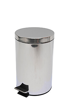 MSV - Poubelle inox miroir 12Litres - large