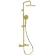 ESSEBAGNO - Luisa colonne de douche thermostatique or brossé - vignette