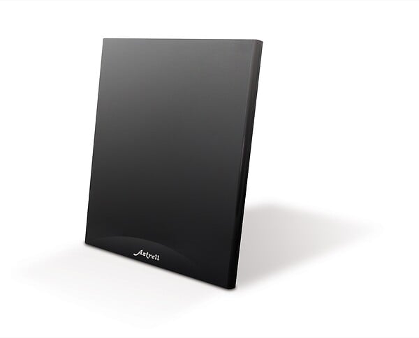 ASTRELL - Antenne intérieure TNT HD extra-plate 47 dB - Noire - large