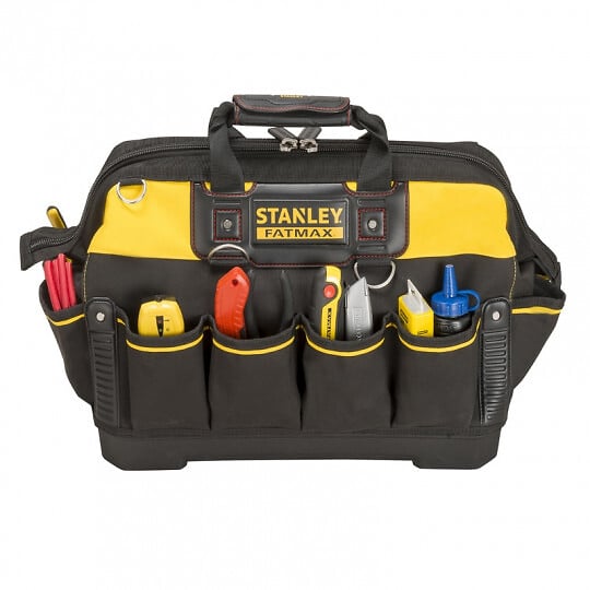 STANLEY Fatmax - Sac à outils toile 600D FatMax - 11 poches - 25Kg - large