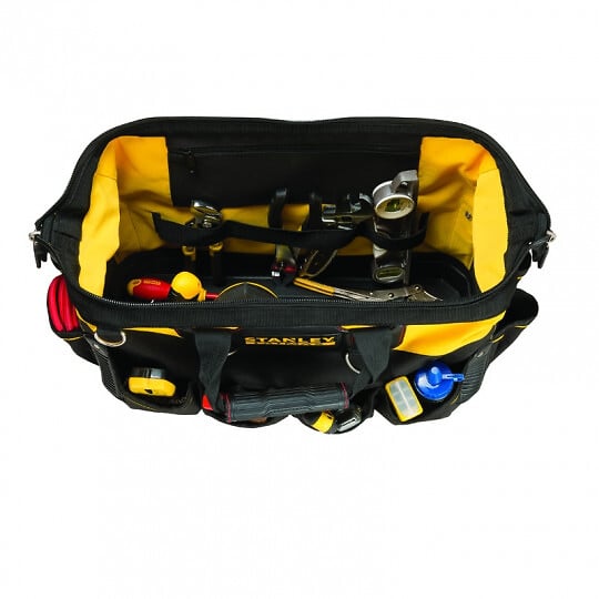 STANLEY Fatmax - Sac à outils toile 600D FatMax - 11 poches - 25Kg - large