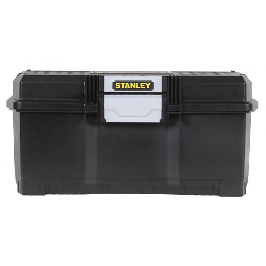 STANLEY - Boîte à outils polypropylène Touch Latch noire 60cm - large