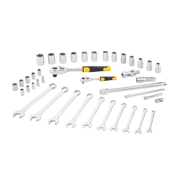 STANLEY Fatmax - Coffret douilles 1-4 + demi + clés mixtes - jeu de 14 pièces - large
